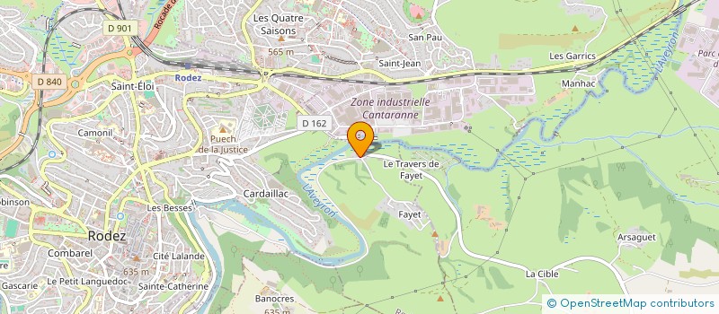 localisation de l'entreprise MONSIEUR CHRISTOPHE FANKHAUSER à RODEZ