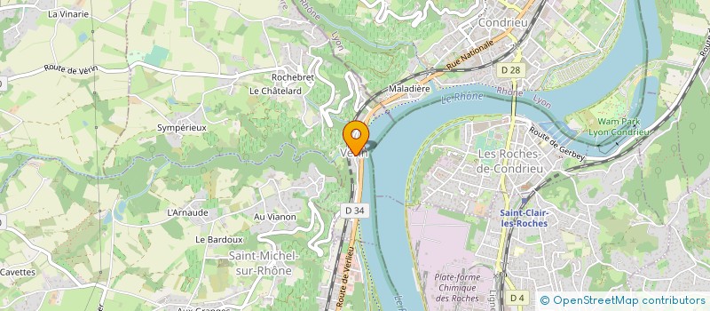 localisation de l'entreprise MONSIEUR CHRISTOPHE FARRE  VERIN