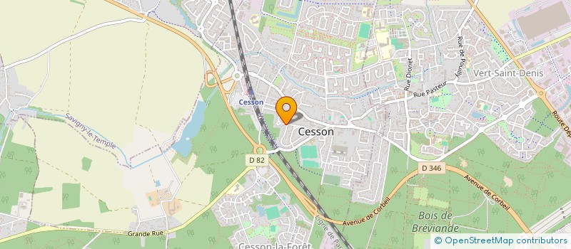 localisation de l'entreprise MONSIEUR CHRISTOPHE FARSSAC  CESSON