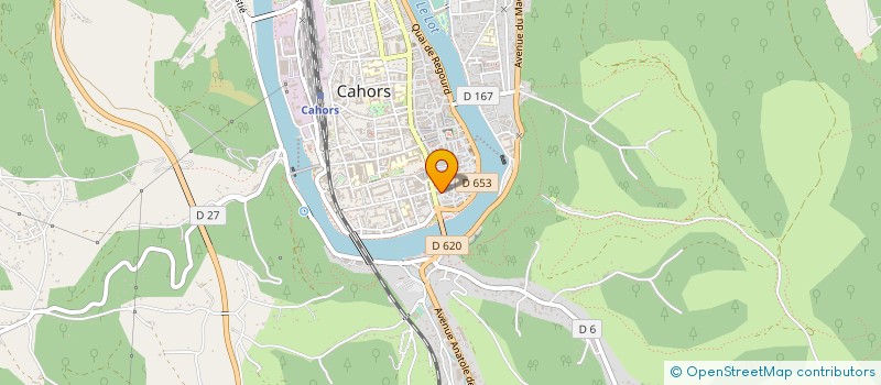 localisation de l'entreprise MONSIEUR CHRISTOPHE FAUGERE  CAHORS