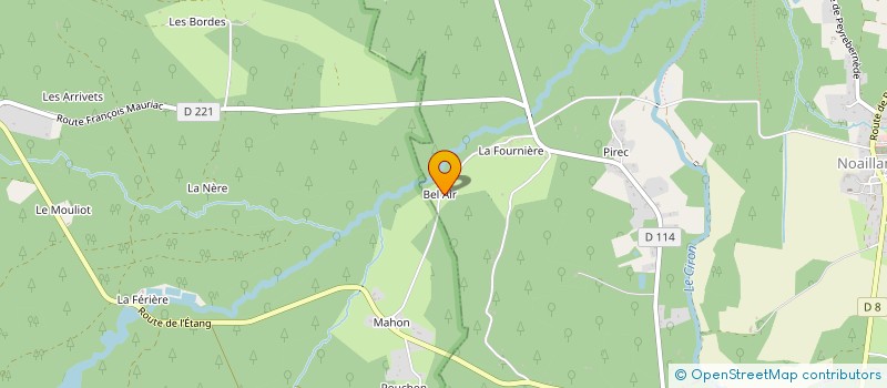 localisation de l'entreprise MONSIEUR CHRISTOPHE FAUQUE  NOAILLAN