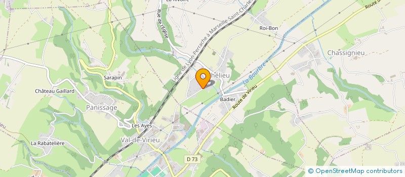 localisation de l'entreprise MONSIEUR CHRISTOPHE FAURE  CHELIEU