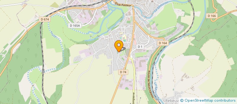 localisation de l'entreprise MONSIEUR CHRISTOPHE FAVRE à NEUFCHATEAU