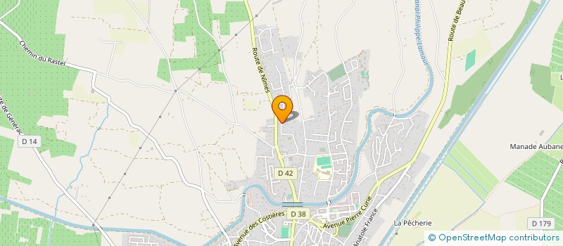 localisation de l'entreprise MONSIEUR CHRISTOPHE FERARD  SAINT-GILLES