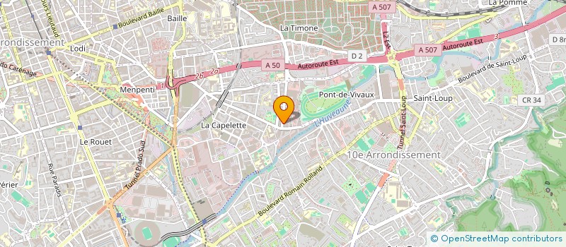 localisation de l'entreprise MONSIEUR CHRISTOPHE FERAUD à MARSEILLE