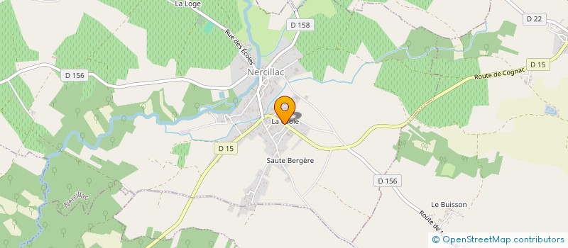 localisation de l'entreprise MONSIEUR CHRISTOPHE FERAUD  BOURG-CHARENTE