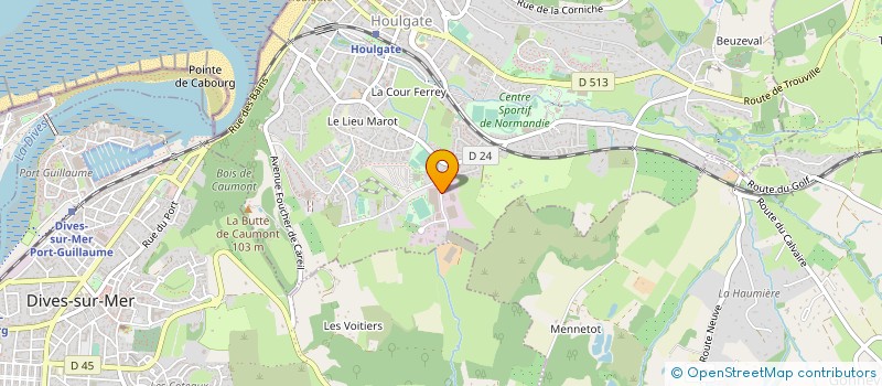 localisation de l'entreprise MONSIEUR CHRISTOPHE FERNANDES DA SILVA  HOULGATE