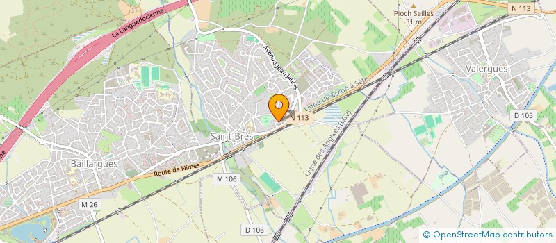 localisation de l'entreprise MONSIEUR CHRISTOPHE FERNANDEZ  SAINT-BRES