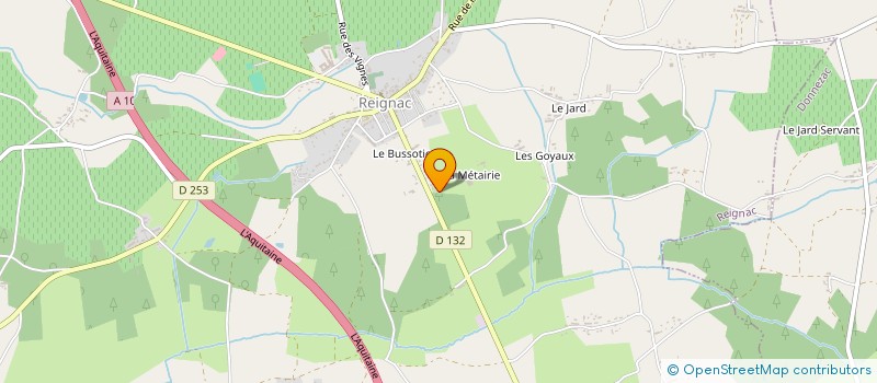 localisation de l'entreprise MONSIEUR CHRISTOPHE FERNANDEZ à REIGNAC