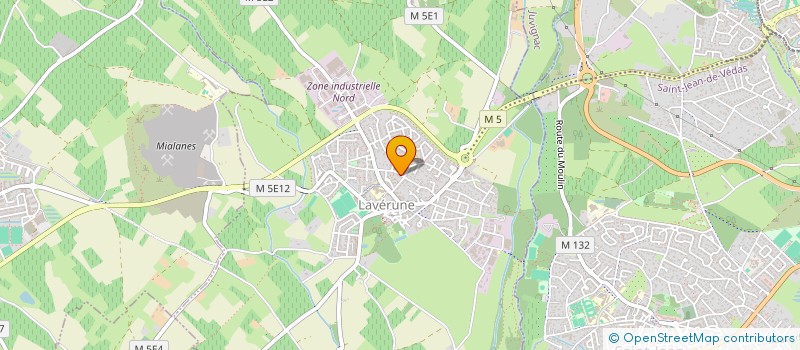 localisation de l'entreprise MONSIEUR CHRISTOPHE FERNANDEZ-BLANC à LAVERUNE