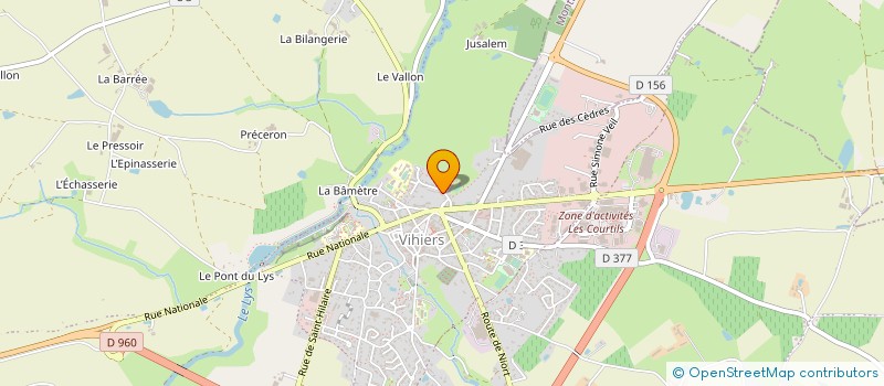 localisation de l'entreprise MONSIEUR CHRISTOPHE FERRE à LYS-HAUT-LAYON