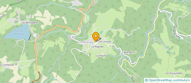 localisation de l'entreprise MONSIEUR CHRISTOPHE FERRE  MAZAMET