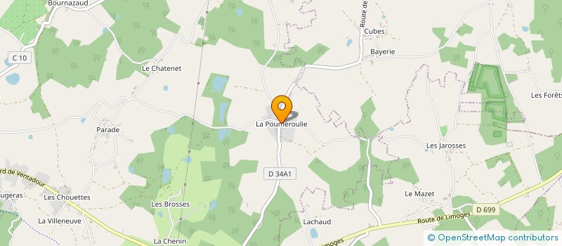 localisation de l'entreprise MONSIEUR CHRISTOPHE FERREIRA à ORADOUR-SUR-VAYRES