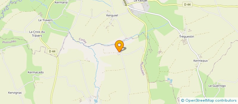 localisation de l'entreprise MONSIEUR CHRISTOPHE FERREIRA LOMBA  PLUSSULIEN