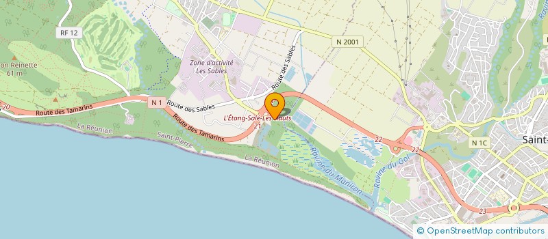 localisation de l'entreprise MONSIEUR CHRISTOPHE FERRERE  L ETANG SALE