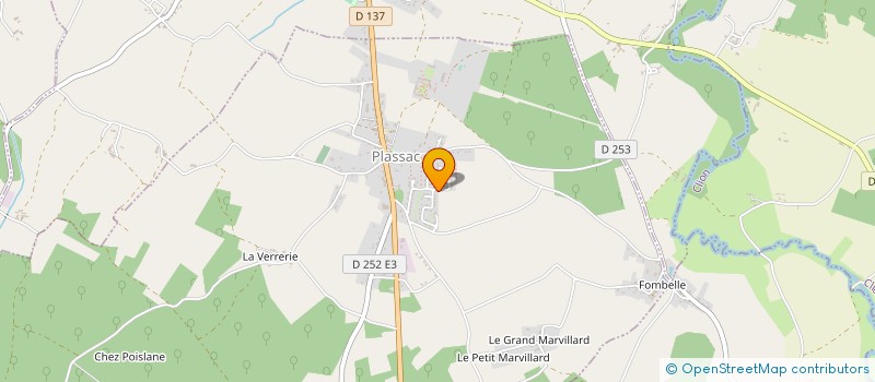 localisation de l'entreprise MONSIEUR CHRISTOPHE FEUGNET  MOSNAC