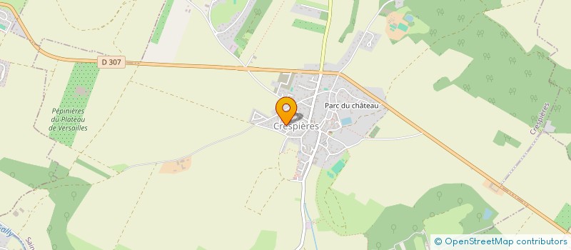 localisation de l'entreprise MONSIEUR CHRISTOPHE FEUILLARD à CRESPIERES