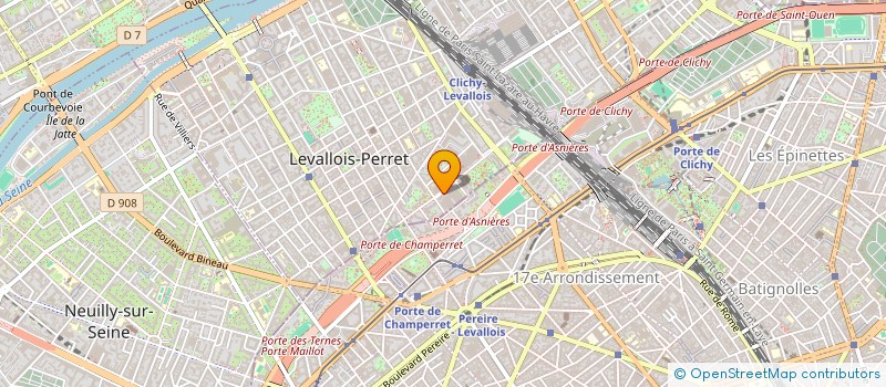 localisation de l'entreprise MONSIEUR CHRISTOPHE FEUILLOY à LEVALLOIS-PERRET