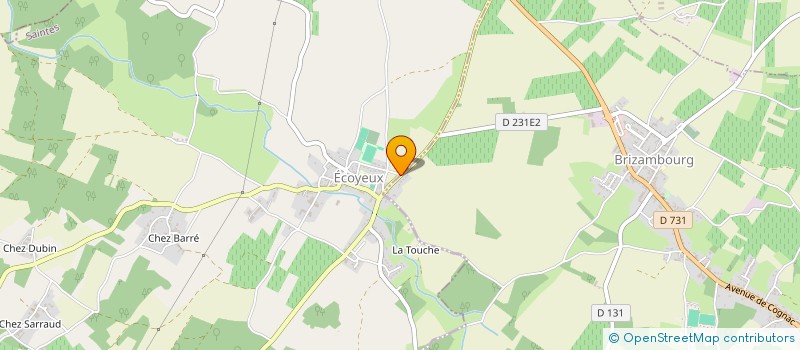 localisation de l'entreprise MONSIEUR CHRISTOPHE FILHON  ECOYEUX