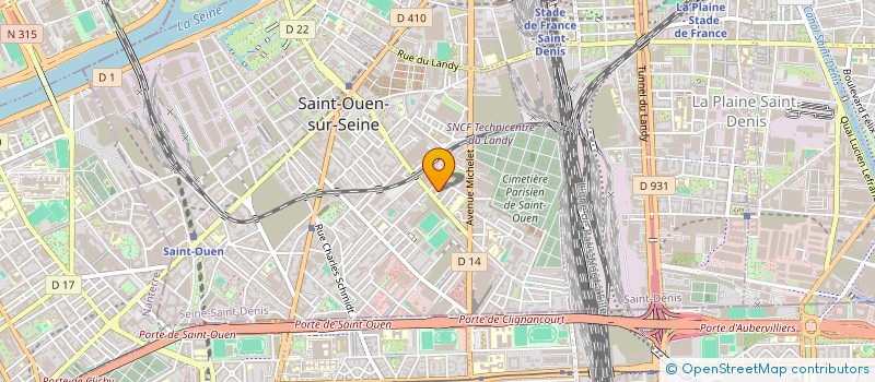 localisation de l'entreprise MONSIEUR CHRISTOPHE FILLIEULE à SAINT-OUEN-SUR-SEINE