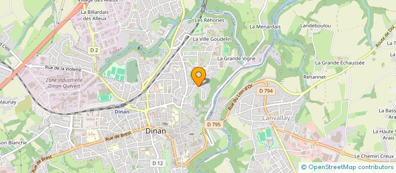 localisation de l'entreprise MONSIEUR CHRISTOPHE FINAS  DINAN