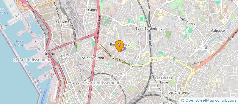 localisation de l'entreprise MONSIEUR CHRISTOPHE FIORE  MARSEILLE