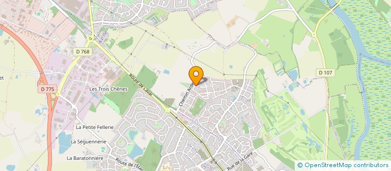 localisation de l'entreprise MONSIEUR CHRISTOPHE FIQUET à AVRILLE