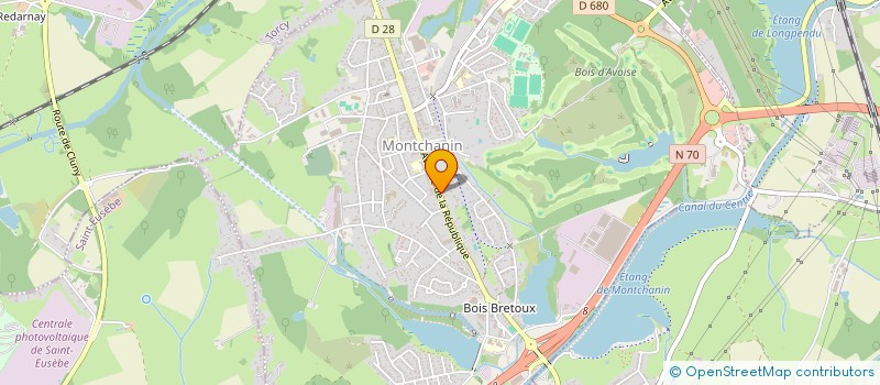 localisation de l'entreprise MONSIEUR CHRISTOPHE FISCHER  MONTCHANIN