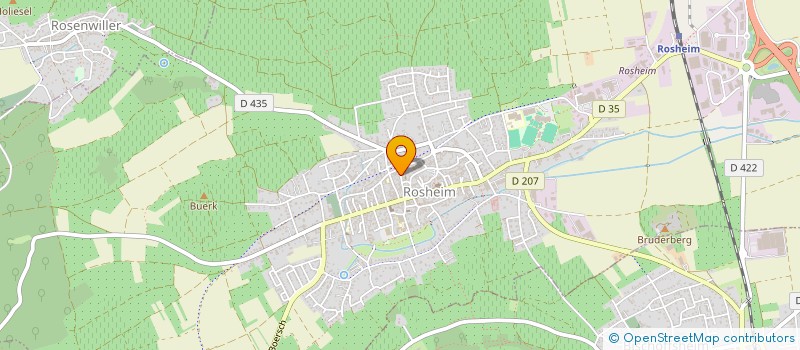 localisation de l'entreprise MONSIEUR CHRISTOPHE FISCHER  ROSHEIM