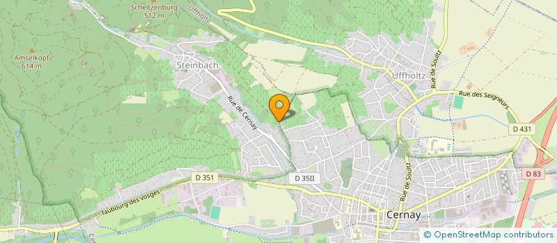 localisation de l'entreprise MONSIEUR CHRISTOPHE FISCHER  MULHOUSE