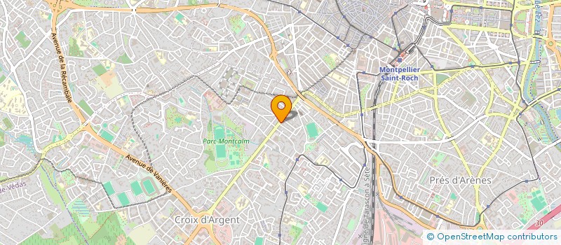 localisation de l'entreprise MONSIEUR CHRISTOPHE FLANDIN à MONTPELLIER