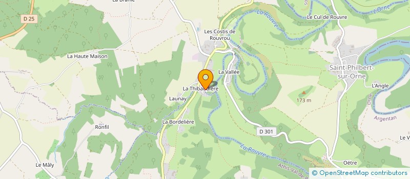 localisation de l'entreprise MONSIEUR CHRISTOPHE FLAYELLE à MENIL HUBERT SUR ORNE