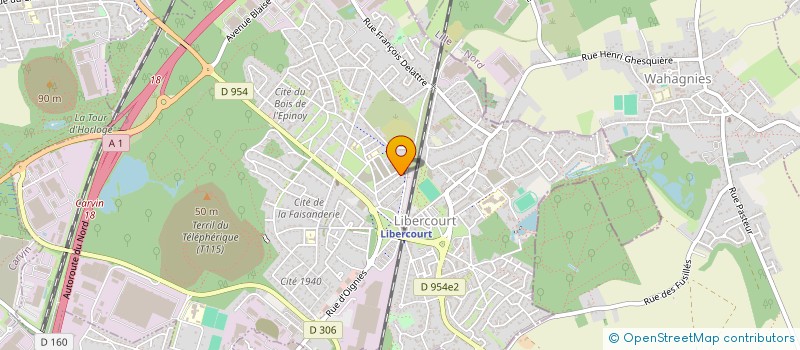 localisation de l'entreprise MONSIEUR CHRISTOPHE FLEUET  LIBERCOURT