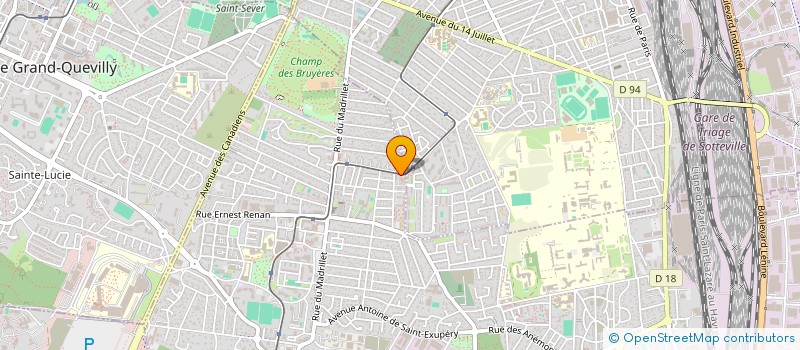 localisation de l'entreprise MONSIEUR CHRISTOPHE FLEURY  SAINT-ETIENNE-DU-ROUVRAY