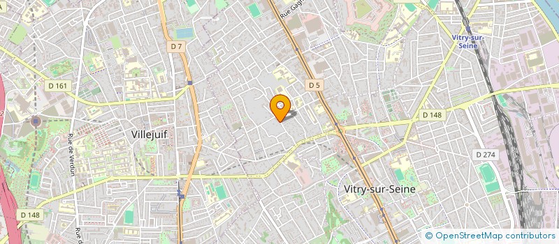 localisation de l'entreprise MONSIEUR CHRISTOPHE FLEURY à VITRY-SUR-SEINE