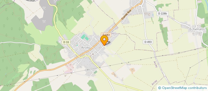 localisation de l'entreprise MONSIEUR CHRISTOPHE FLIELLER  ARCEY