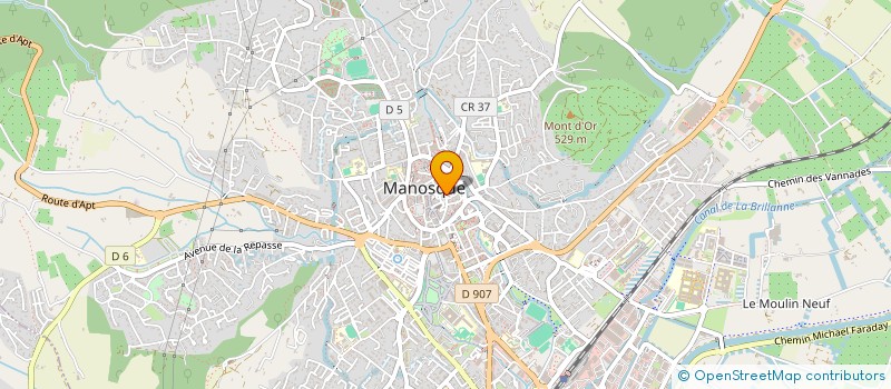 localisation de l'entreprise MONSIEUR CHRISTOPHE FLORIO à MANOSQUE