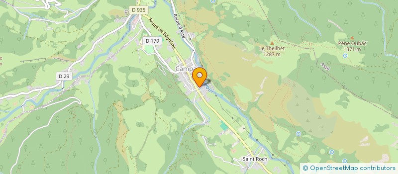 localisation de l'entreprise MONSIEUR CHRISTOPHE FLORY  CAMPAN