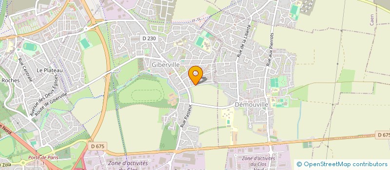 localisation de l'entreprise MONSIEUR CHRISTOPHE FOLLIOT  GIBERVILLE