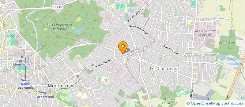 localisation de l'entreprise MONSIEUR CHRISTOPHE FOLTRAN à MONTFERMEIL