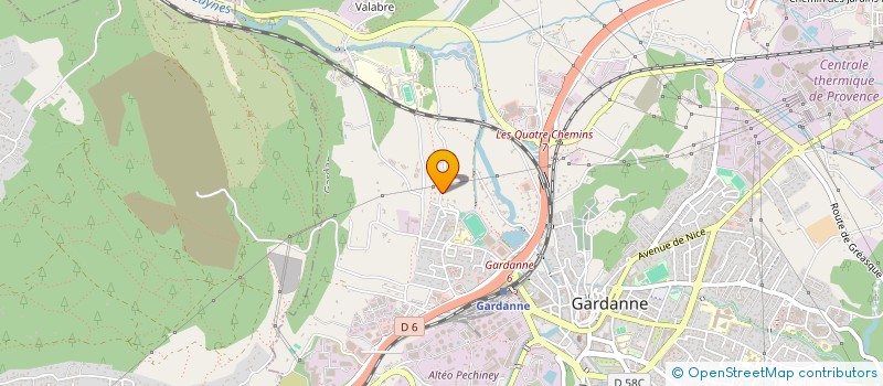 localisation de l'entreprise MONSIEUR CHRISTOPHE FONS à GARDANNE