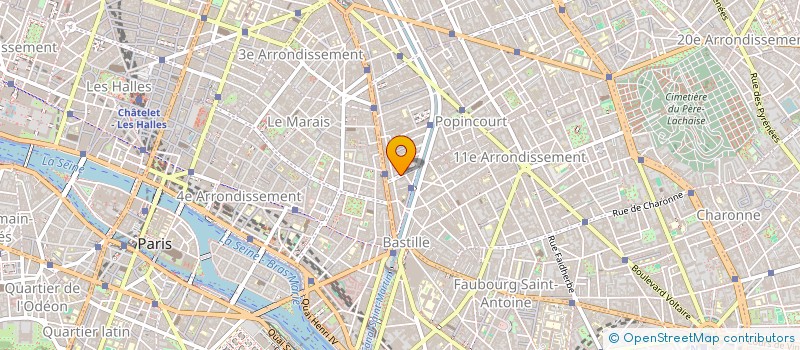 localisation de l'entreprise MONSIEUR CHRISTOPHE FONT-Y-RADUA  PARIS