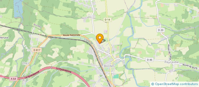 localisation de l'entreprise MONSIEUR CHRISTOPHE FONTAINE  BORDEAUX