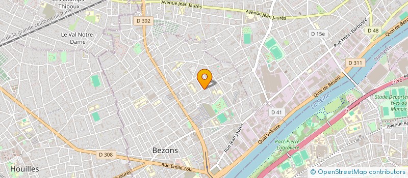 localisation de l'entreprise MONSIEUR CHRISTOPHE FONTAINE à BEZONS