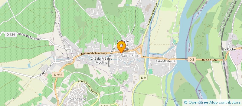 localisation de l'entreprise MONSIEUR CHRISTOPHE FONTEIX  SAINT-SATUR