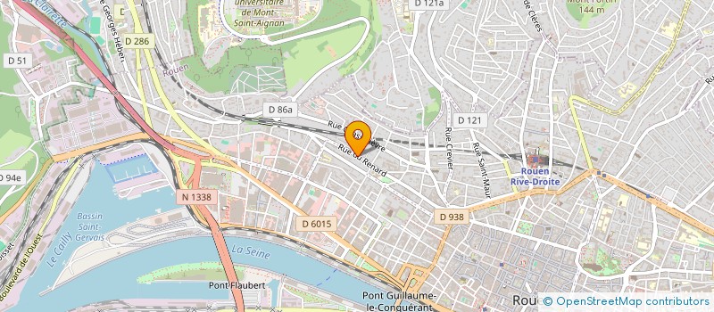 localisation de l'entreprise MONSIEUR CHRISTOPHE FORFAIT  ROUEN