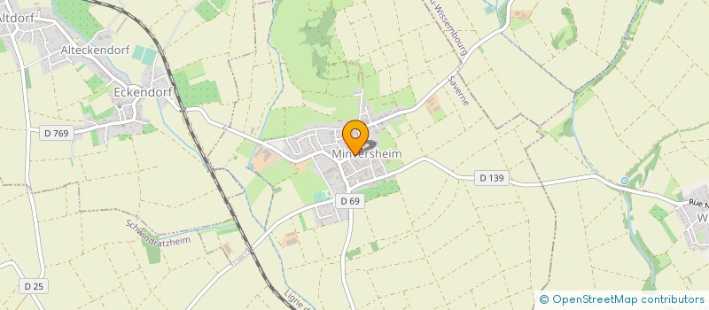 localisation de l'entreprise MONSIEUR CHRISTOPHE FORNES  MINVERSHEIM