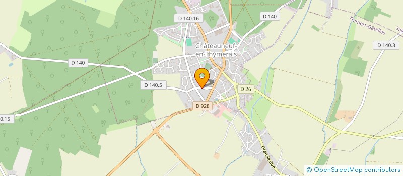 localisation de l'entreprise MONSIEUR CHRISTOPHE FORTIN à CHATEAUNEUF-EN-THYMERAIS