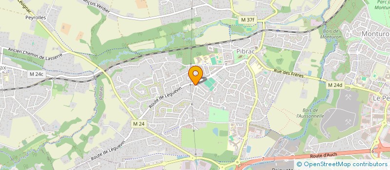 localisation de l'entreprise MONSIEUR CHRISTOPHE FORTUNE-GASPA  PIBRAC