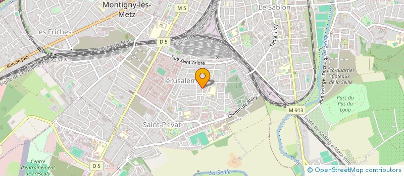 localisation de l'entreprise MONSIEUR CHRISTOPHE FOUBET  MONTIGNY-LES-METZ